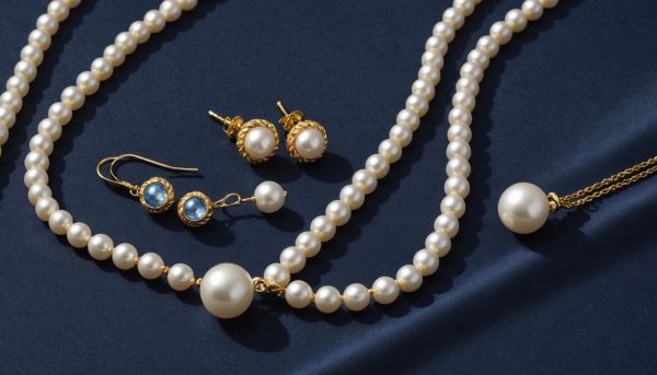 Les parures de perles apportent un charme intemporel